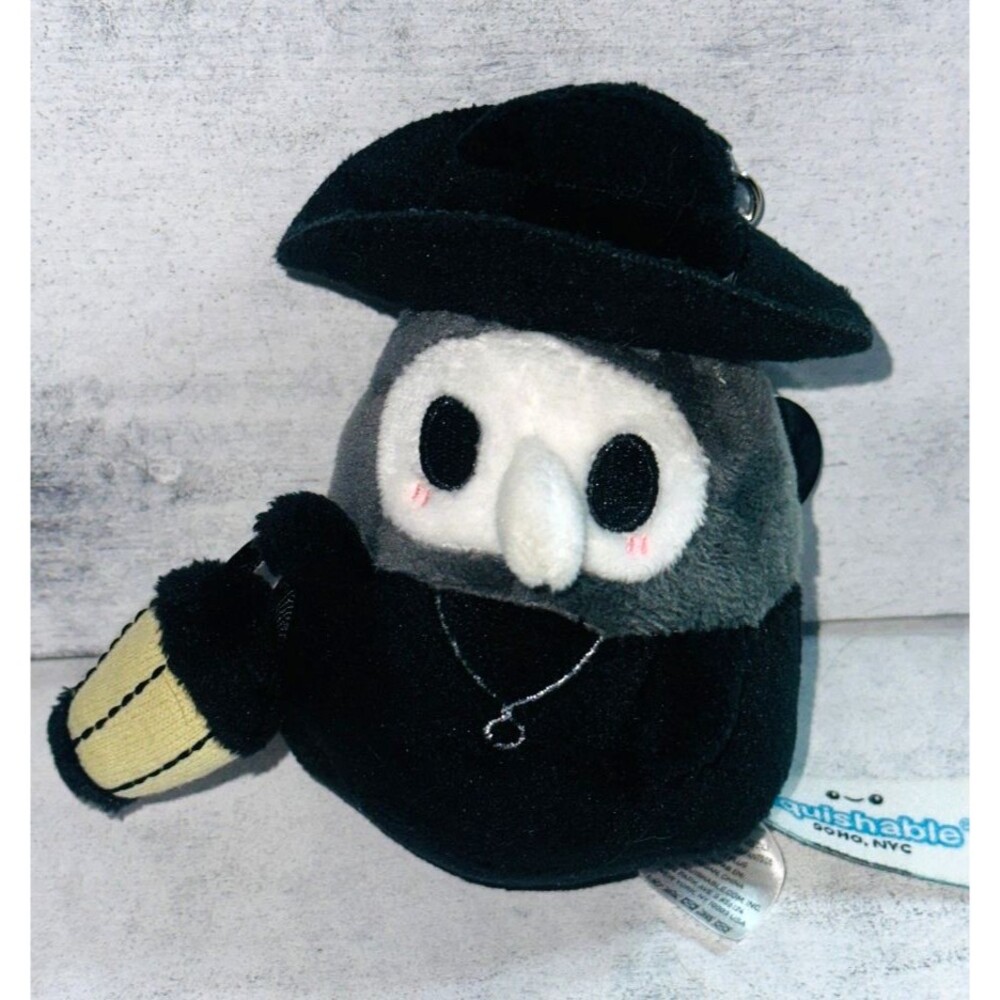 Micro Squishable Doctor Plague Keychain
